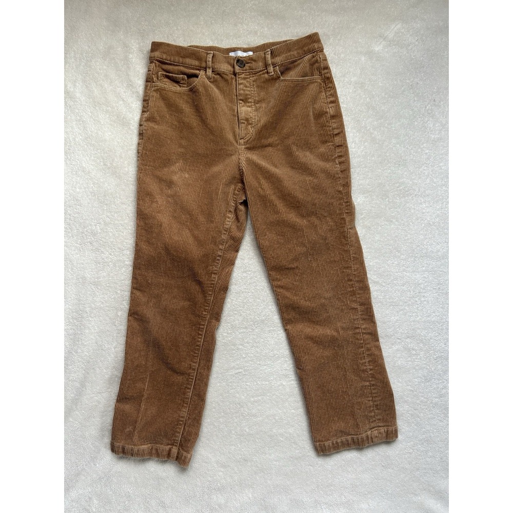 Loft camel color Women's corduroy pants Size 8 #corduroy #loft